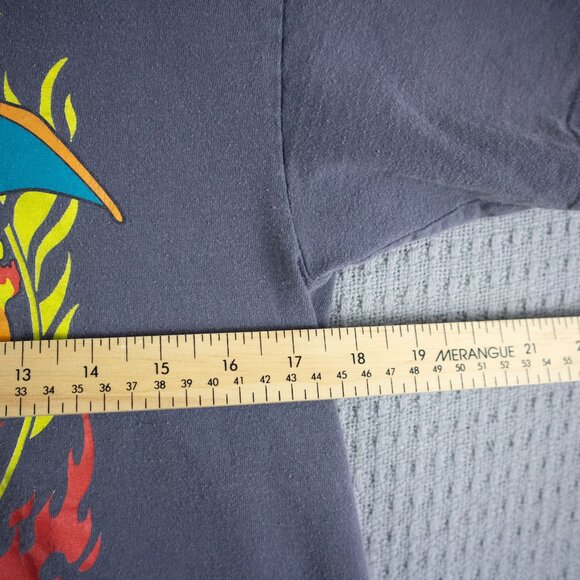 Pokemon Charizard Modern Tee Grey Mens Medium - Picture 6 of 7